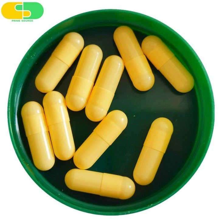 light yellow HPMC capsules(002)