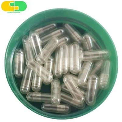 Cápsulas transparentes de HPMC